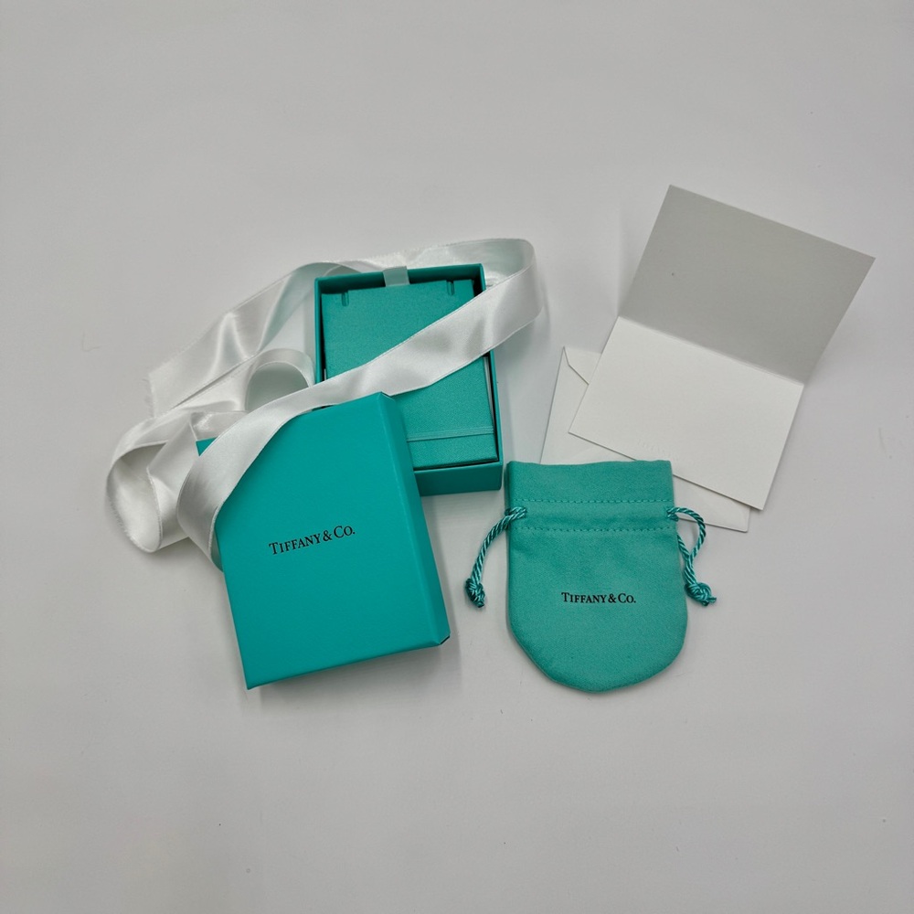 Brand New Tiffany & Co. Blue Jewelry Gift Box Set